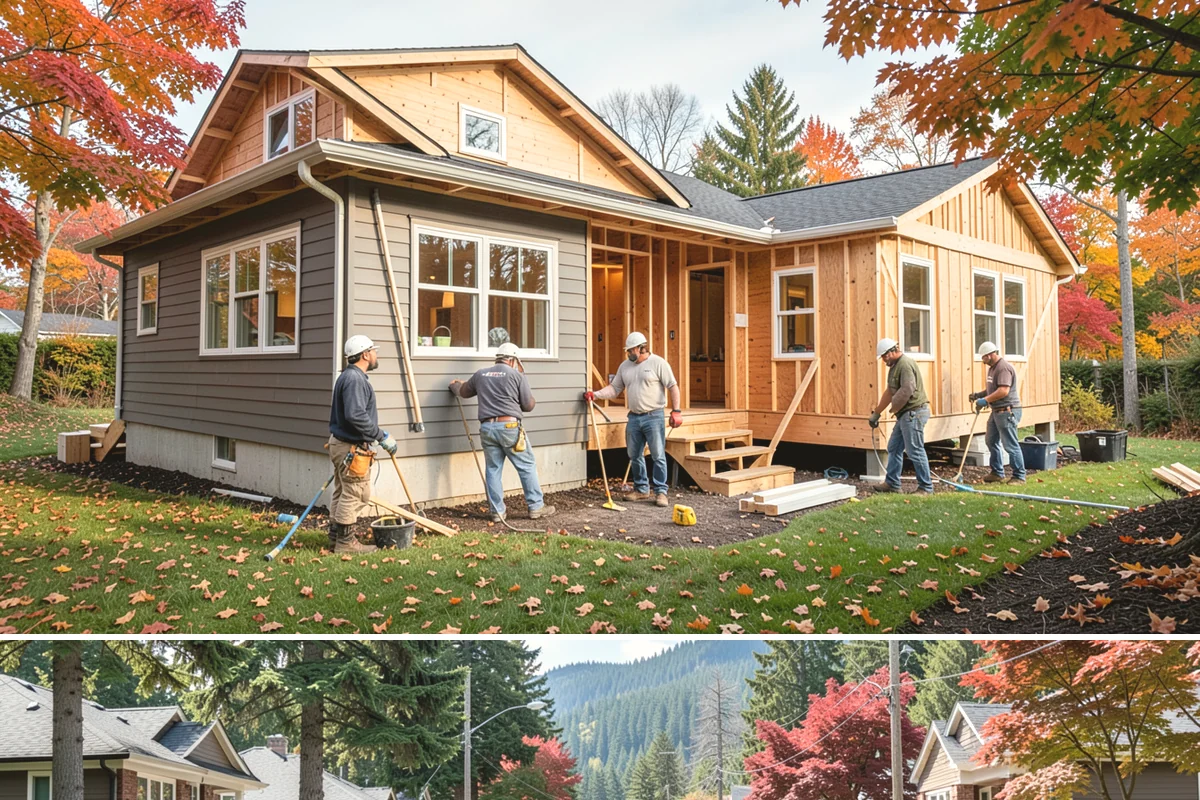 Deck Skirting Installation in Hunts Point, King County, WA - Skirting installs in any season and is a great finishing touch anytime after the main deck is complete.