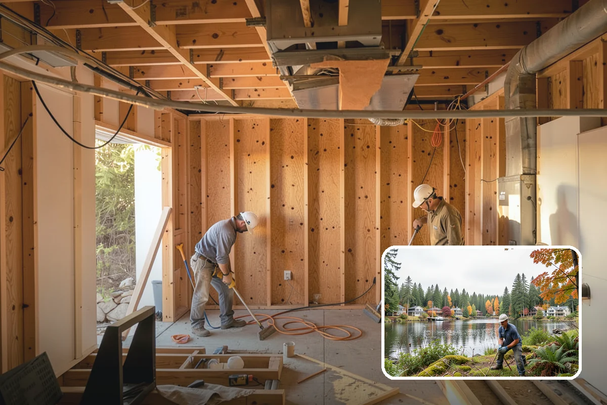 Deck Skirting Installation in La Conner, Skagit County, WA - Hides framing for a polished appearance