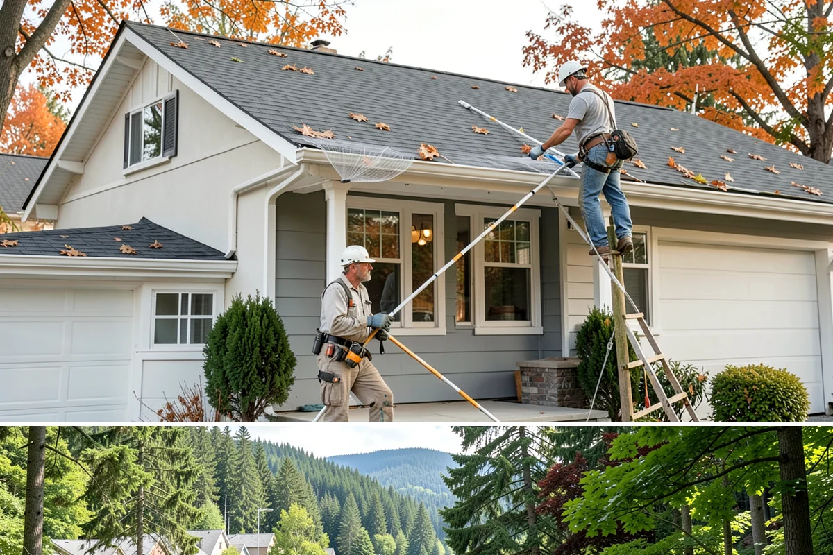 Deck Skirting Installation in Lake Forest Park, King County, WA - Skirting installs in any season and is a great finishing touch anytime after the main deck is complete.
