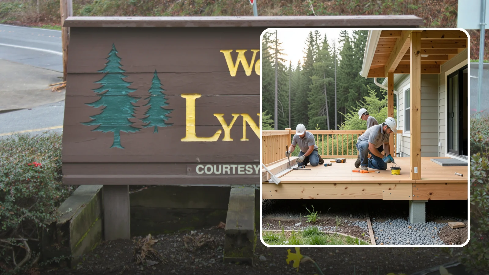 Deck Skirting Installation in Lynnwood, Snohomish County, WA - Deck skirting installation that closes off the space beneath your deck for a clean, finished look.
