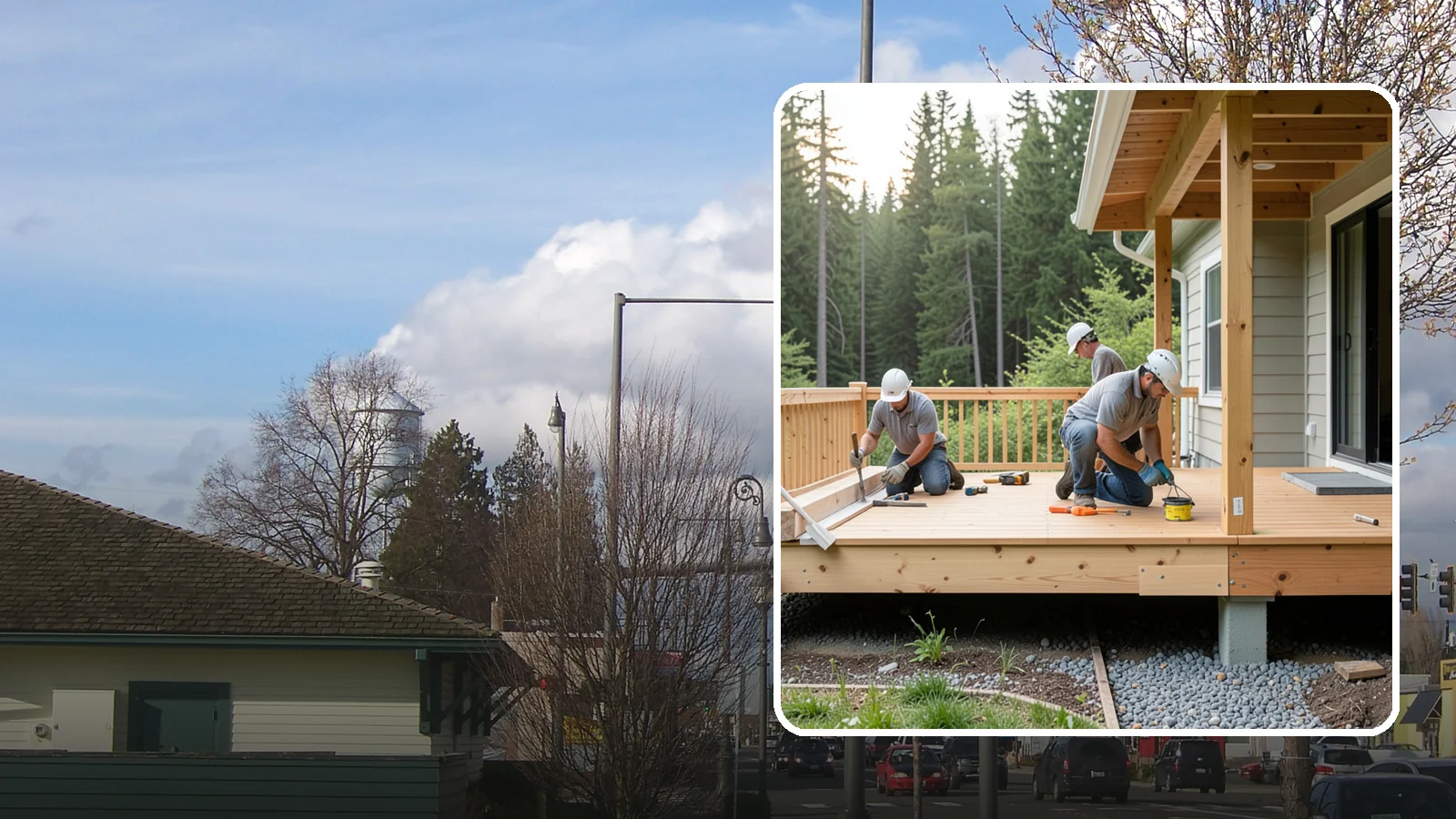 Deck Skirting Installation in Marysville, Snohomish County, WA - Deck skirting installation that closes off the space beneath your deck for a clean, finished look.