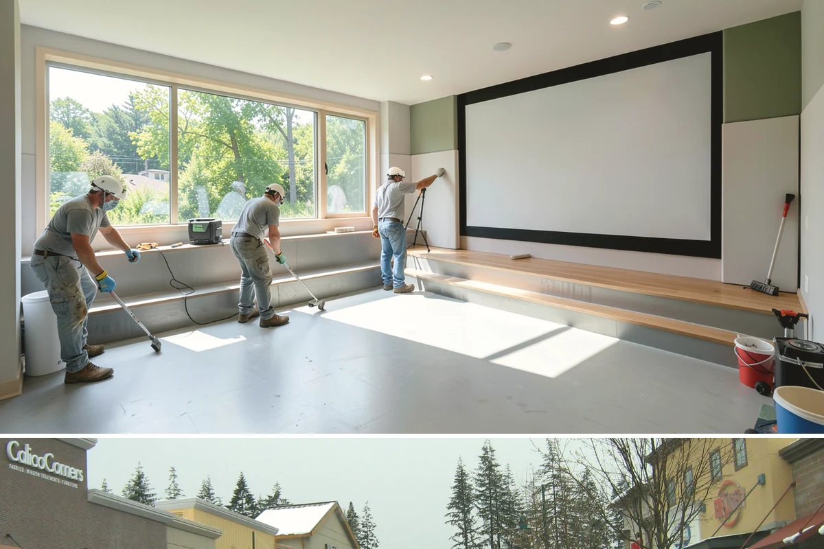 Deck Skirting Installation in Mill Creek, Snohomish County, WA - Skirting installs in any season and is a great finishing touch anytime after the main deck is complete.