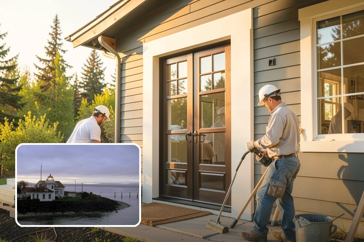 Deck Skirting Installation in Mukilteo, Snohomish County, WA - Hides framing for a polished appearance