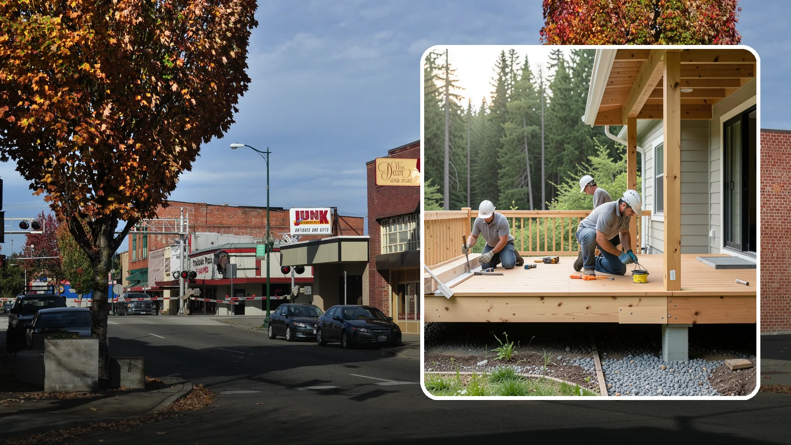 Deck Skirting Installation in Puyallup, Pierce County, WA - Deck skirting installation that closes off the space beneath your deck for a clean, finished look.