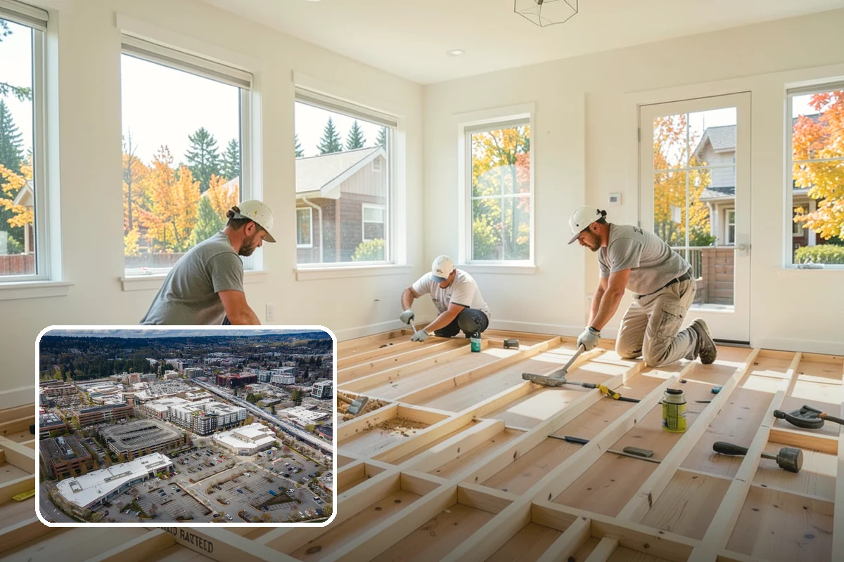 Deck Skirting Installation in Redmond, King County, WA - Hides framing for a polished appearance
