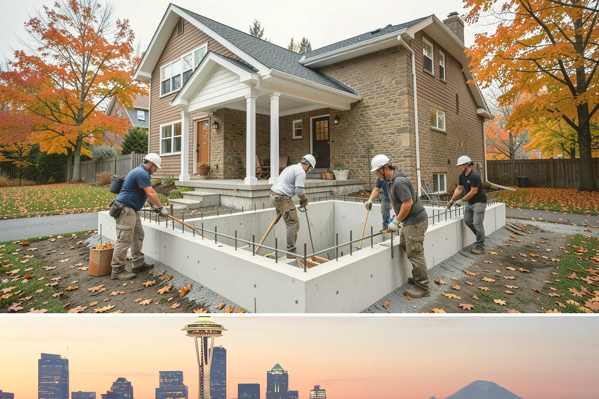 Deck Skirting Installation in Seattle, King County, WA - Skirting installs in any season and is a great finishing touch anytime after the main deck is complete.