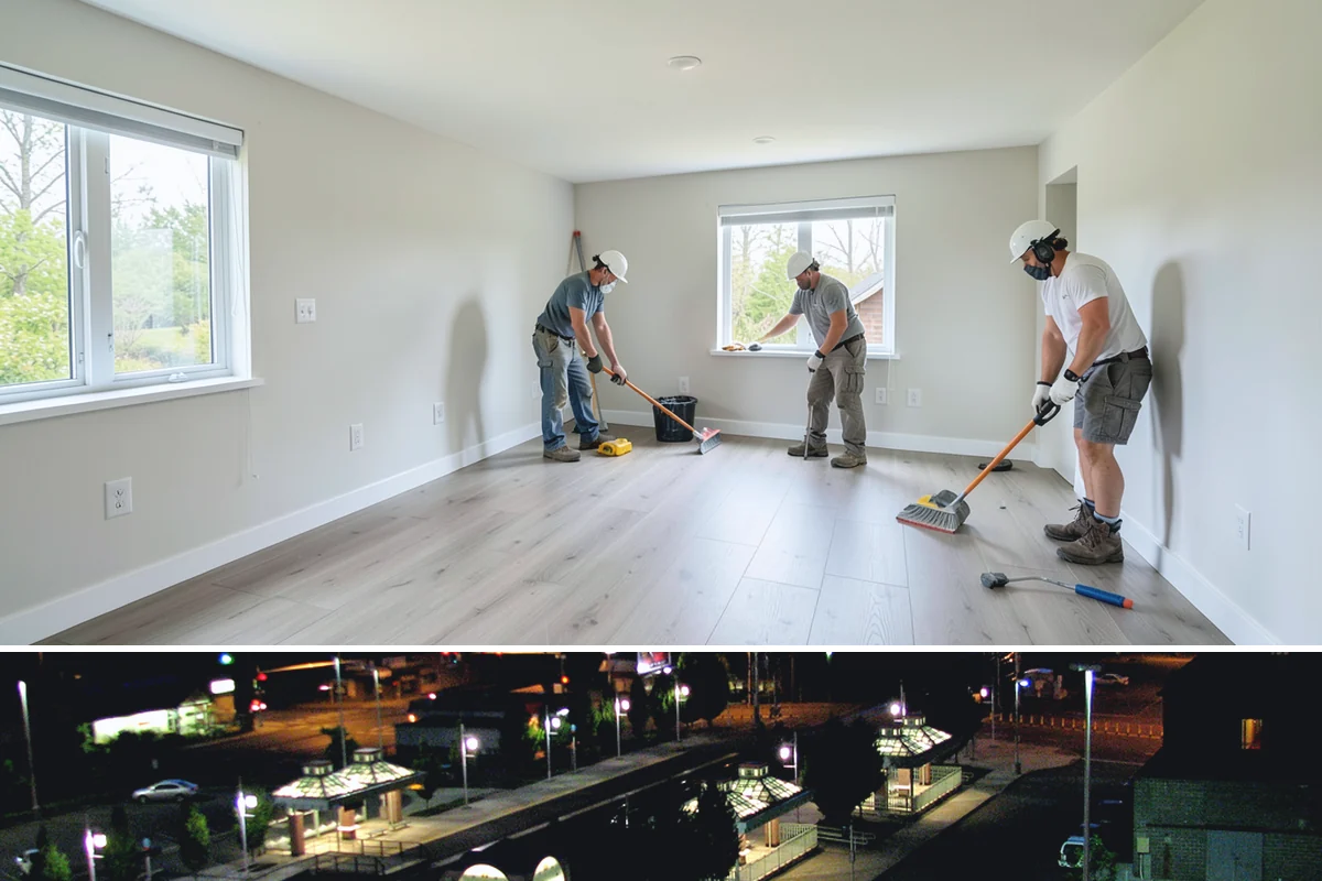 Deck Staining in Auburn, King County, WA - Deck staining requires the dry, warm stretch of late spring through summer so the wood is dry enough to accept the stain.