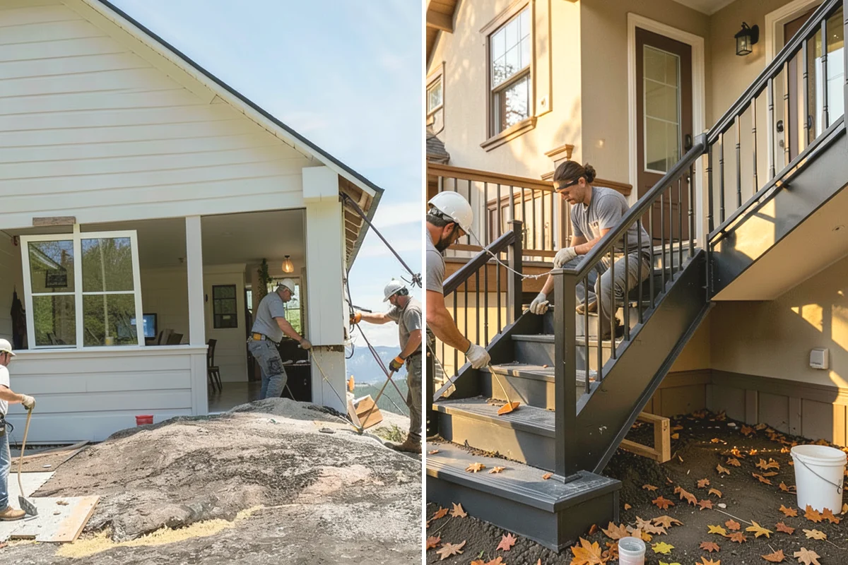 Deck Staining in Black Diamond, King County, WA - Clean, brighten, and let the deck dry to spec
