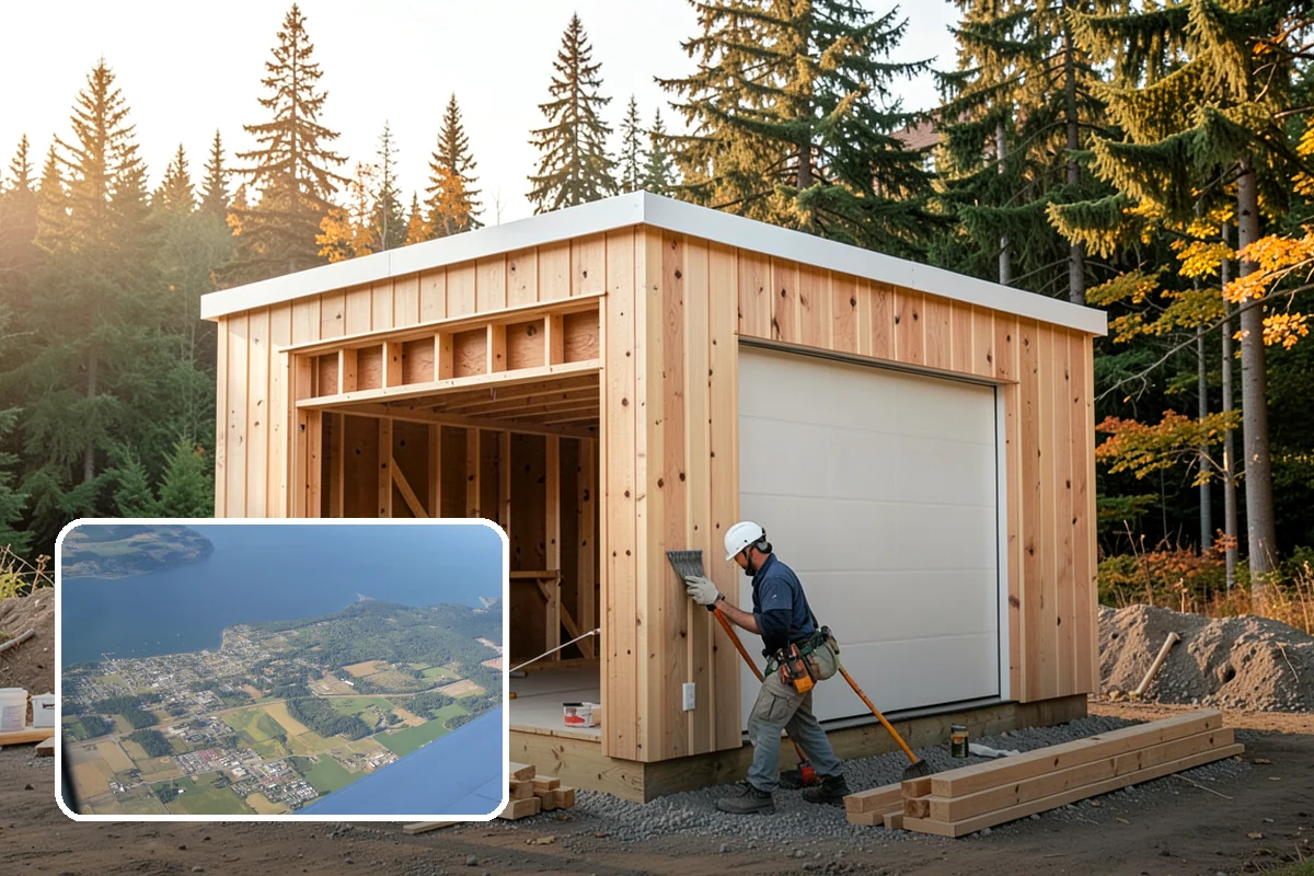 Deck Staining in Coupeville, Island County, WA - Water-repellent penetrating stain built for wet decks