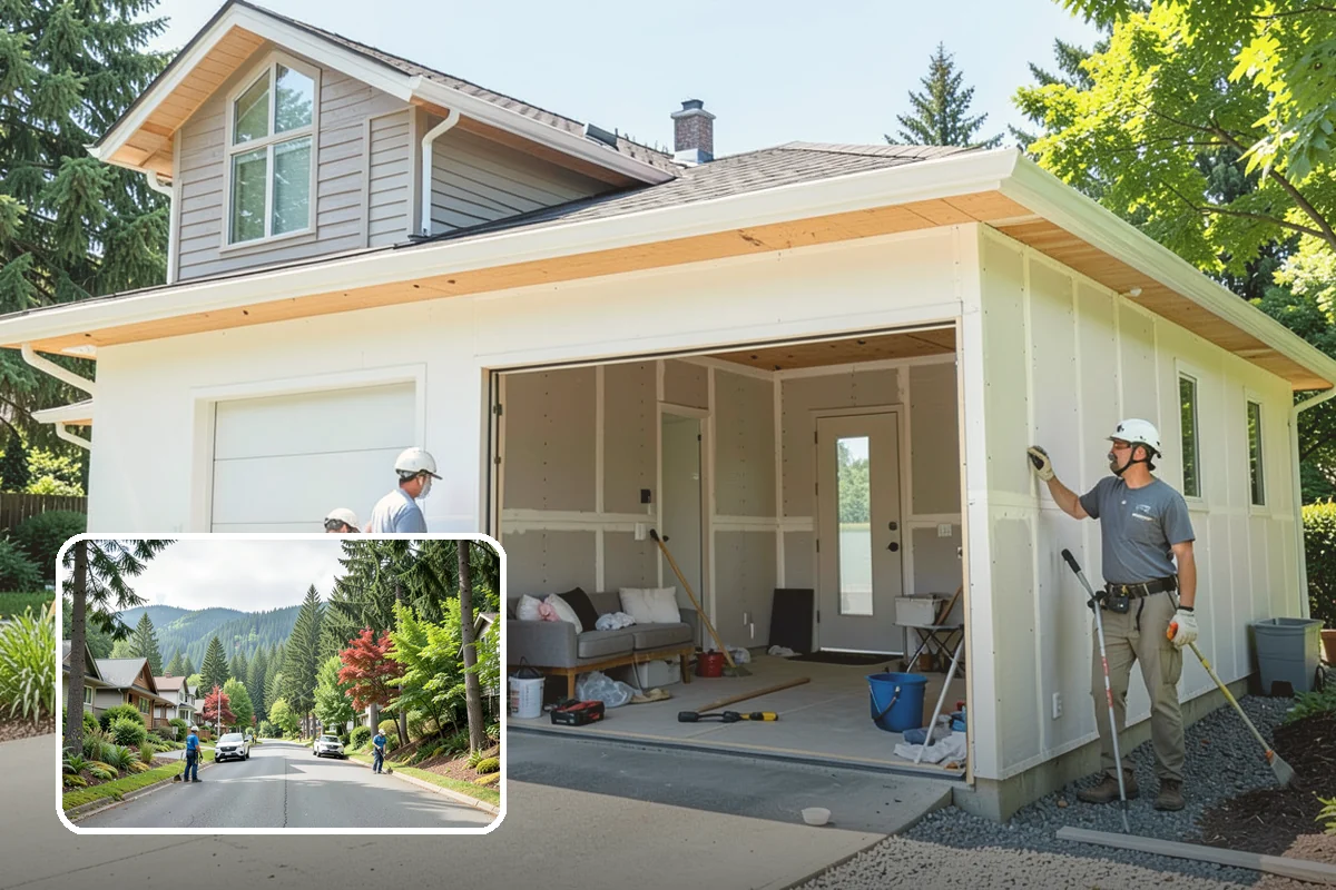 Deck Staining in Darrington, Snohomish County, WA - Water-repellent penetrating stain built for wet decks