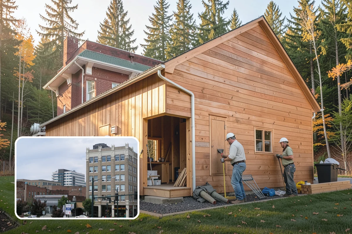 Deck Staining in Everett, Snohomish County, WA - Water-repellent penetrating stain built for wet decks