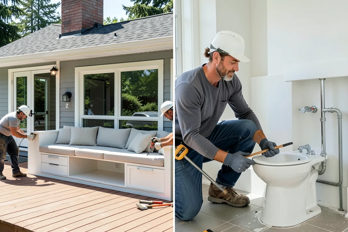 Deck Staining in Lakewood, Pierce County, WA - Clean, brighten, and let the deck dry to spec