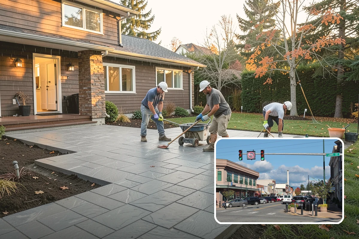 Deck Staining in Monroe, Snohomish County, WA - Water-repellent penetrating stain built for wet decks