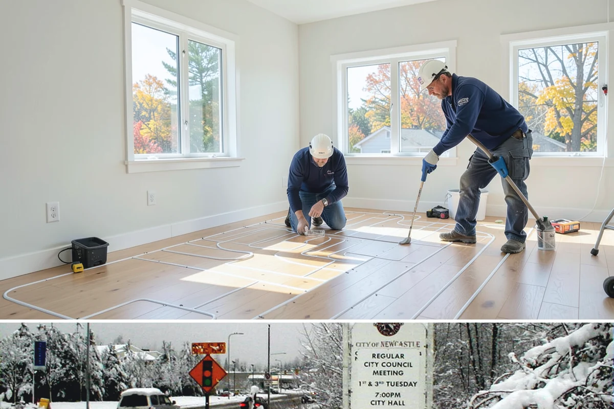 Deck Staining in Newcastle, King County, WA - Deck staining requires the dry, warm stretch of late spring through summer so the wood is dry enough to accept the stain.