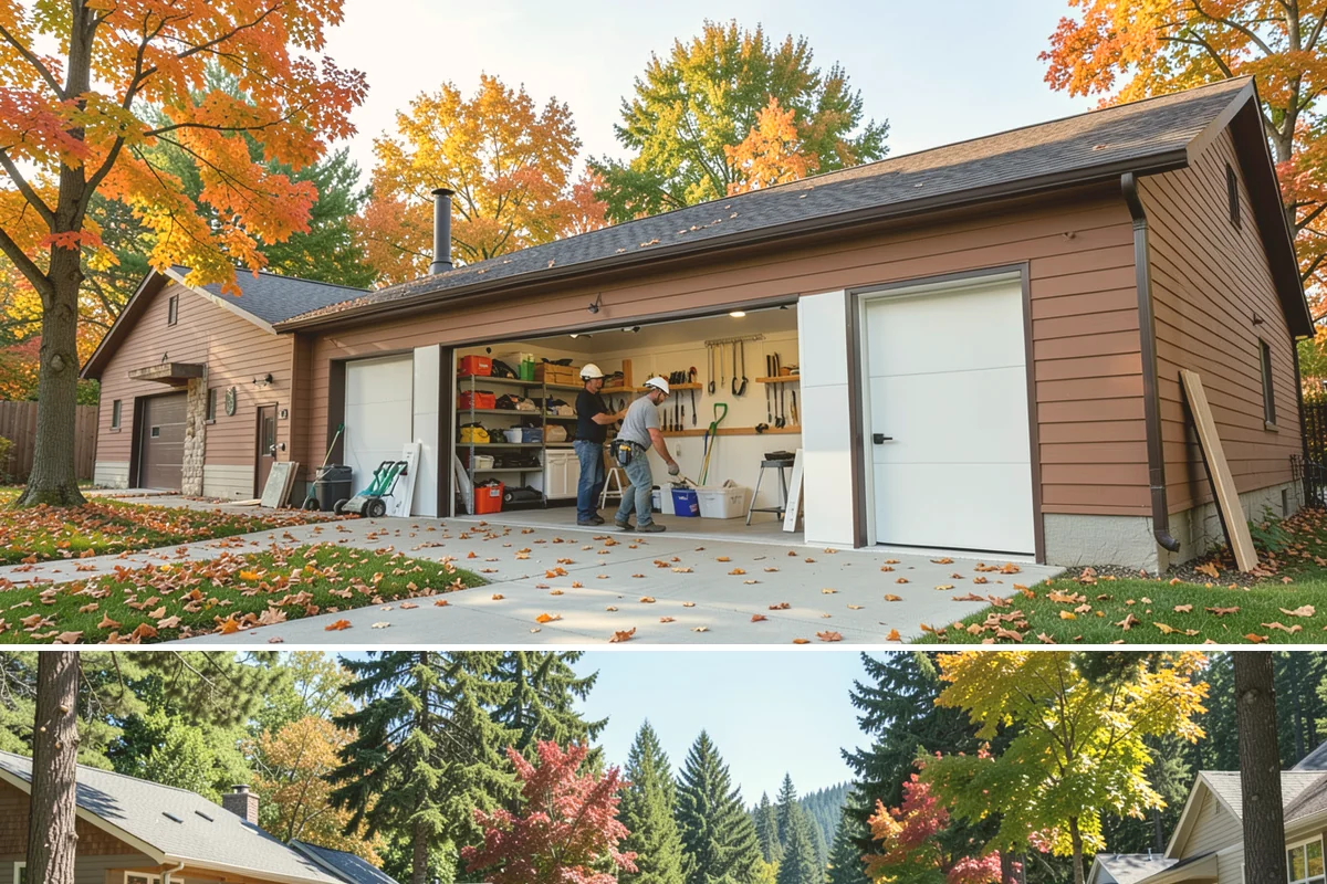 Deck Staining in Orting, Pierce County, WA - Deck staining requires the dry, warm stretch of late spring through summer so the wood is dry enough to accept the stain.