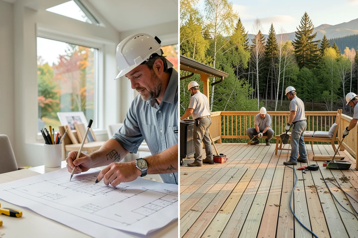 Deck Staining in Seattle, King County, WA - Clean, brighten, and let the deck dry to spec