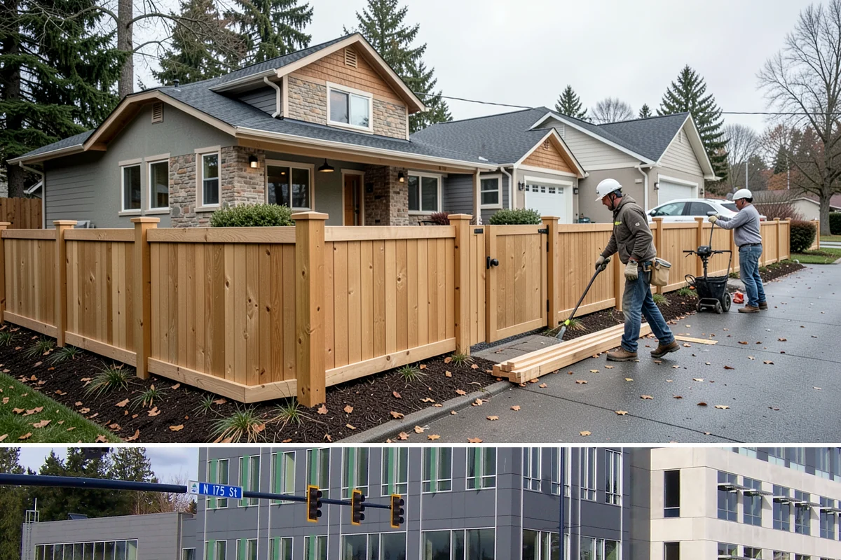 Deck Staining in Shoreline, King County, WA - Deck staining requires the dry, warm stretch of late spring through summer so the wood is dry enough to accept the stain.