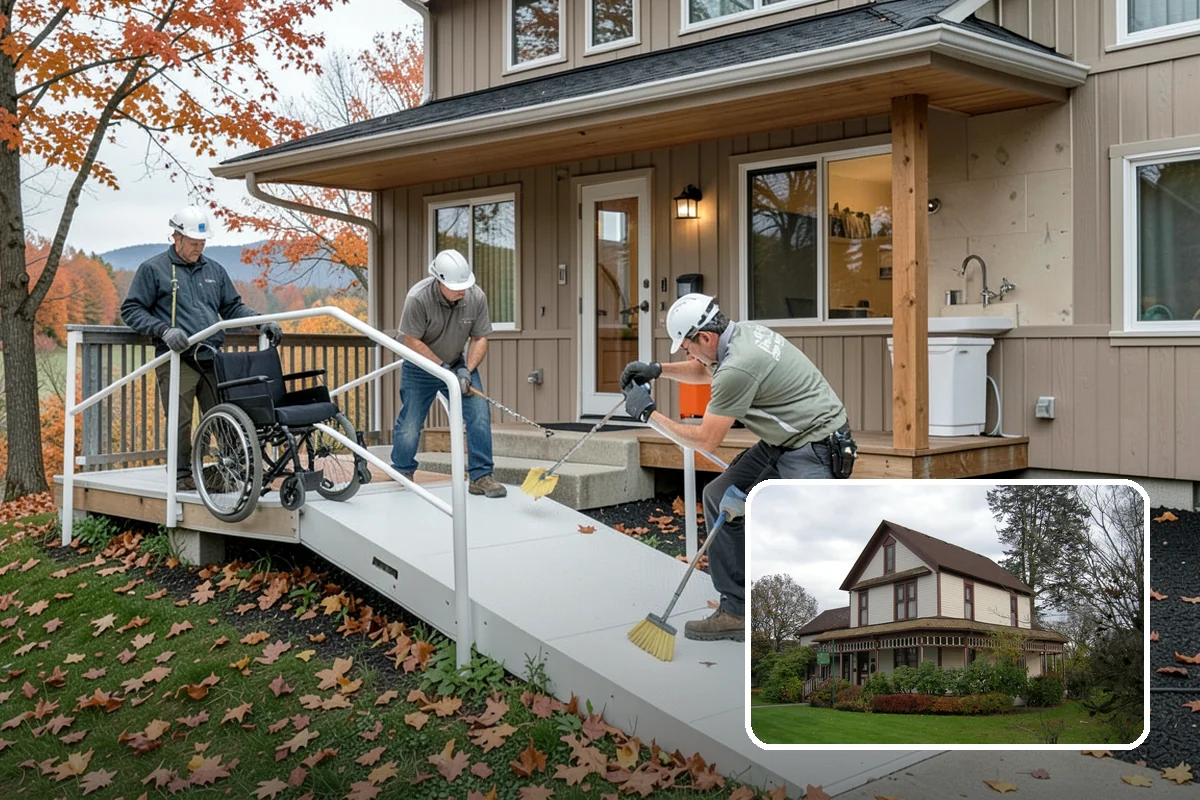 Deck Staining in Sumner, Pierce County, WA - Water-repellent penetrating stain built for wet decks