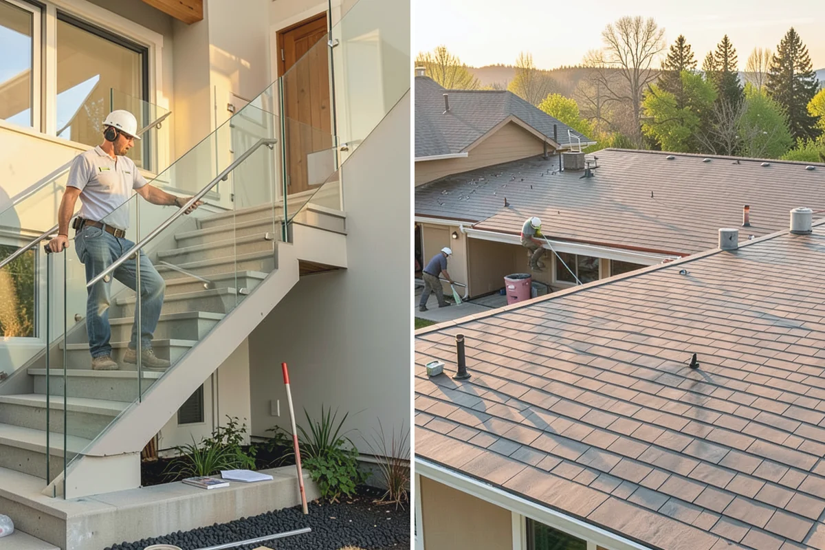 Deck Staining in Sumner, Pierce County, WA - Clean, brighten, and let the deck dry to spec