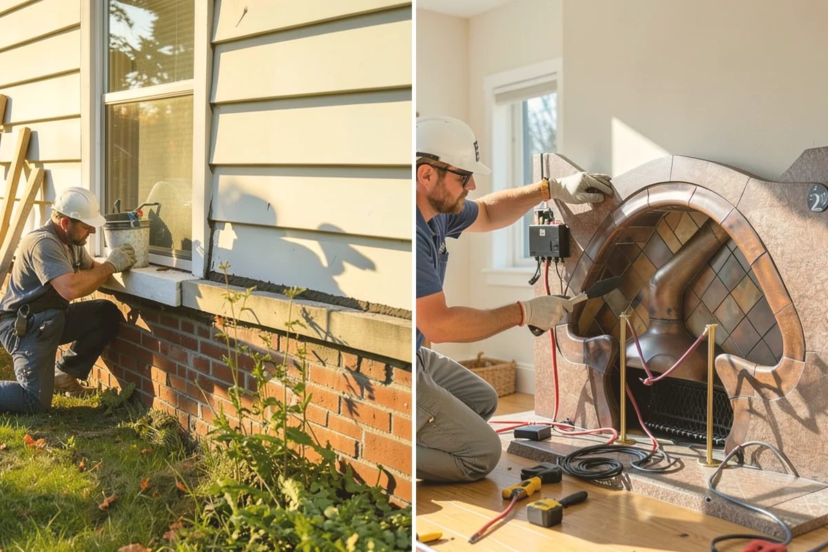 Deck Stair Construction in Algona, King County, WA - Measure grade and calculate code-compliant stairs