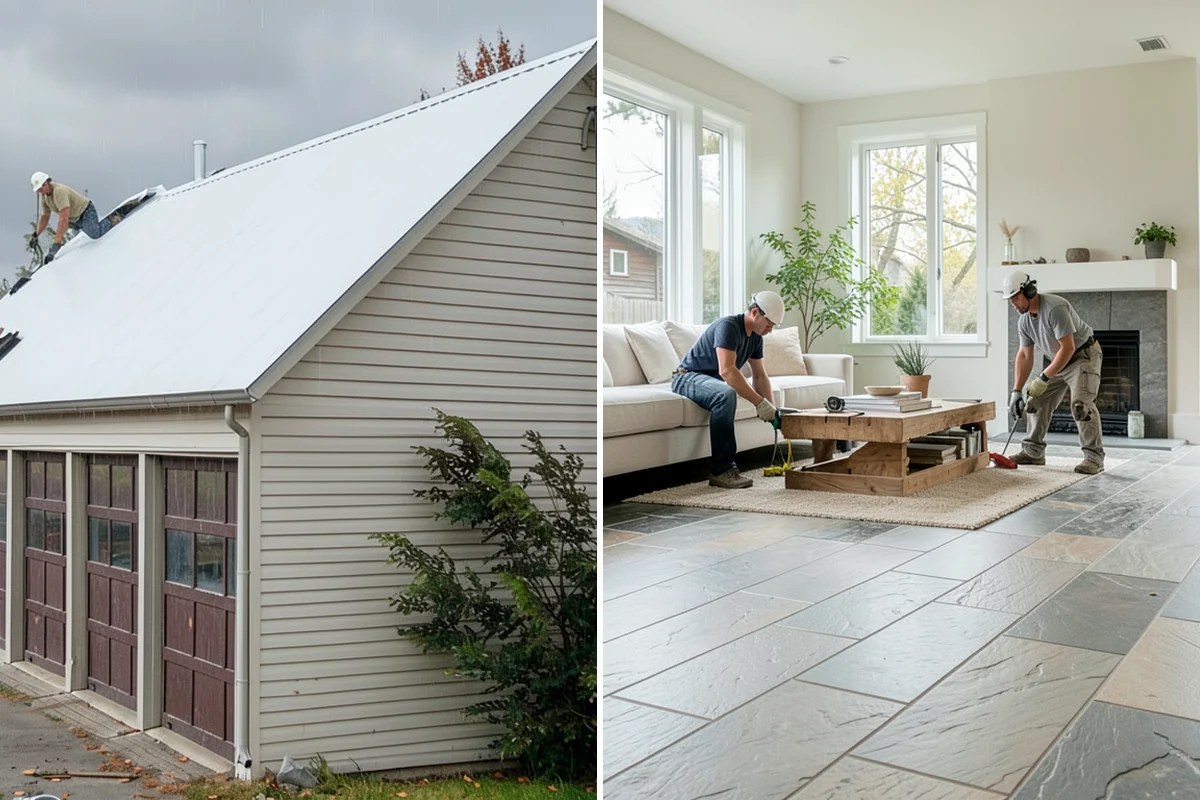 Deck Stair Construction in Arlington, Snohomish County, WA - Measure grade and calculate code-compliant stairs