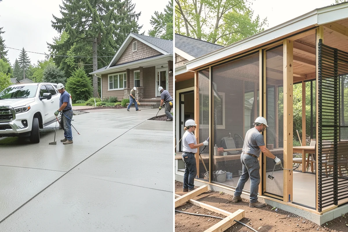 Deck Stair Construction in Carbonado, Pierce County, WA - Measure grade and calculate code-compliant stairs