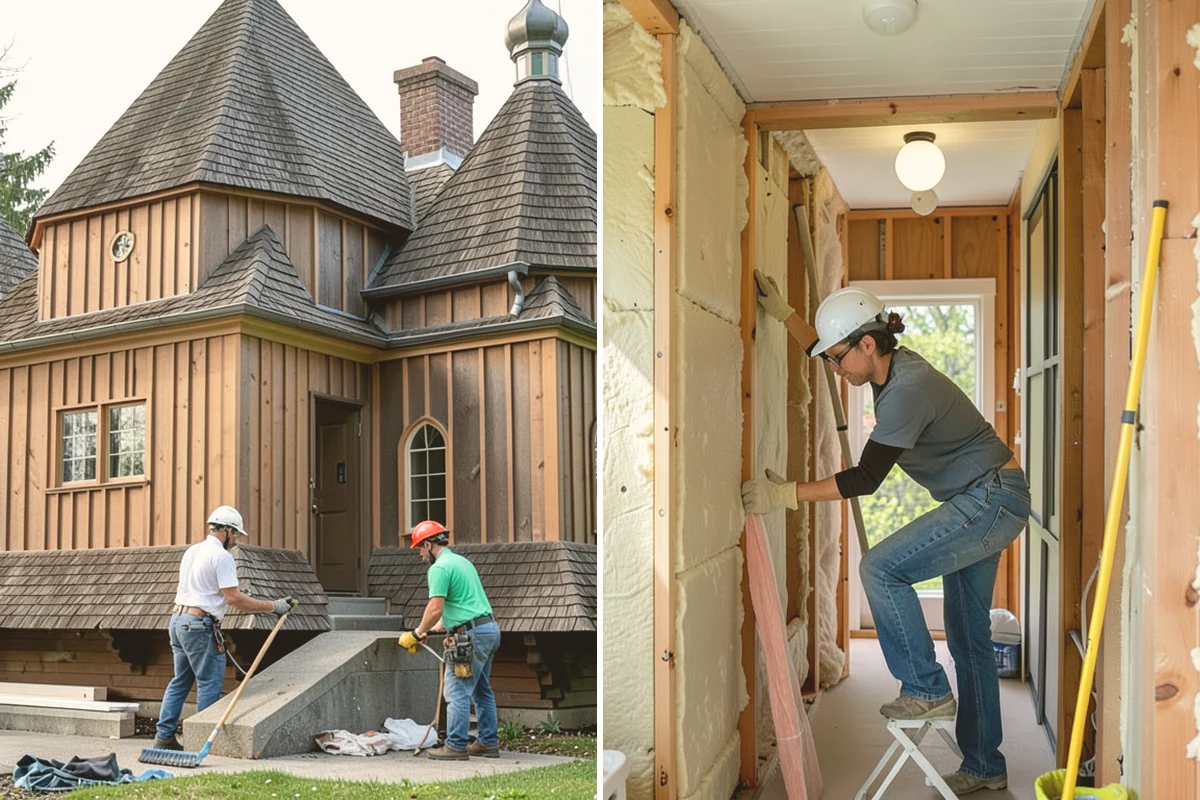 Deck Stair Construction in Fife, Pierce County, WA - Measure grade and calculate code-compliant stairs