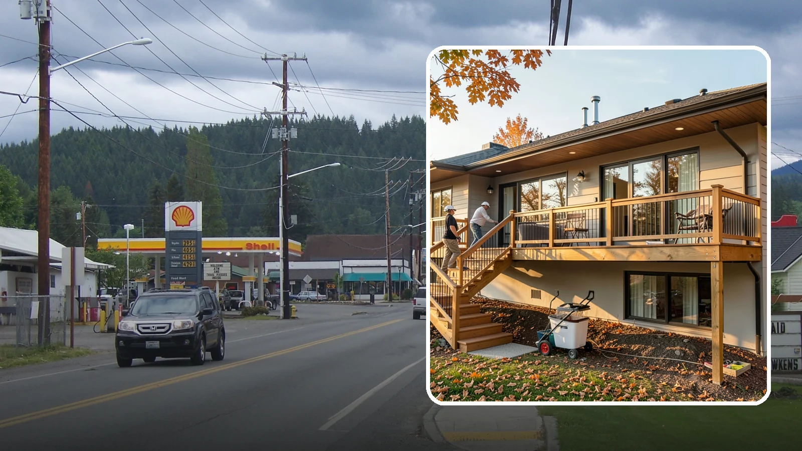 Deck Stair Construction in Granite Falls, Snohomish County, WA - Sturdy deck stair construction that connects levels safely with code-correct rise and run.