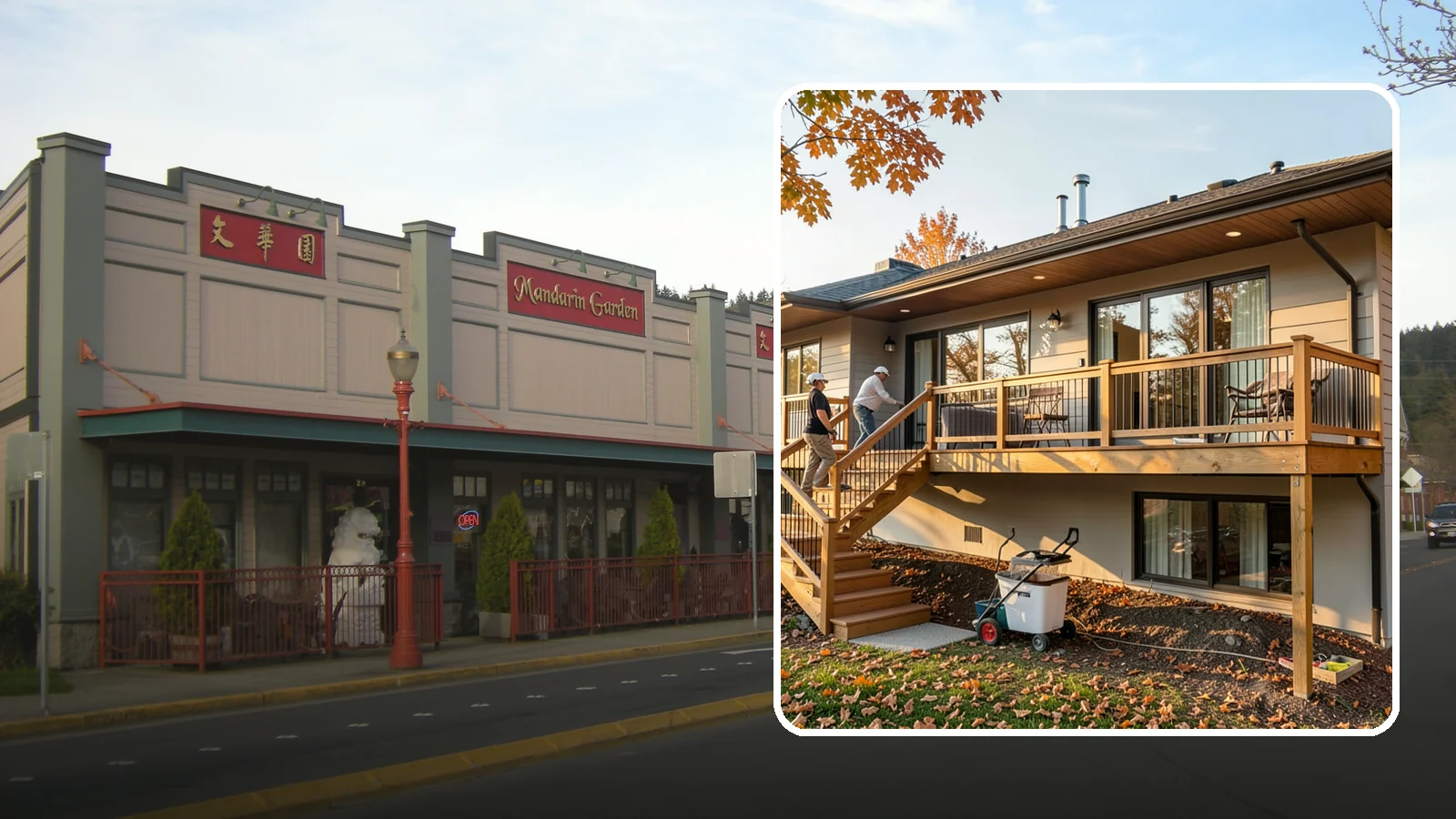 Deck Stair Construction in Issaquah, King County, WA - Sturdy deck stair construction that connects levels safely with code-correct rise and run.