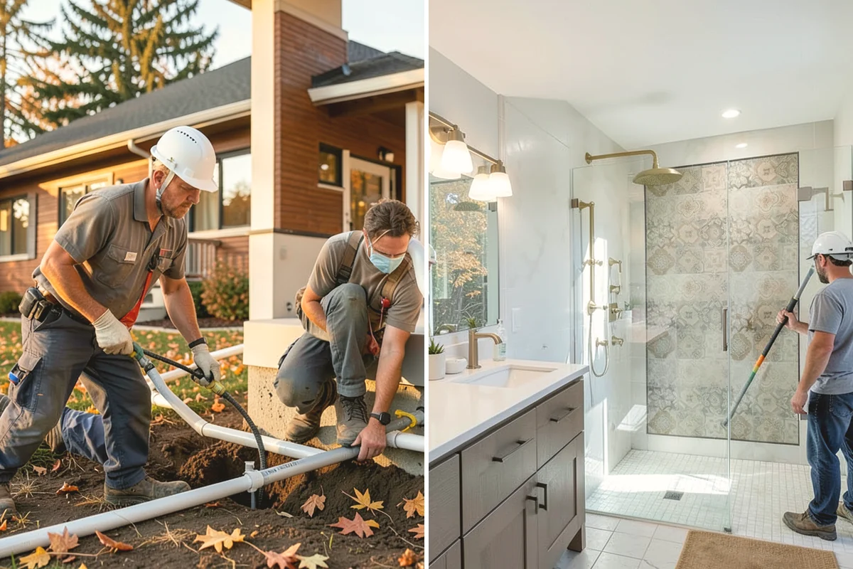 Deck Stair Construction in Issaquah, King County, WA - Measure grade and calculate code-compliant stairs