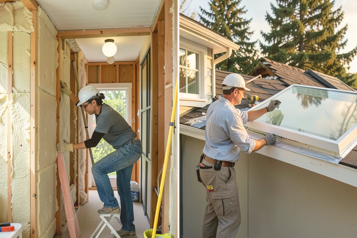 Deck Stair Construction in Langley, Island County, WA - Measure grade and calculate code-compliant stairs