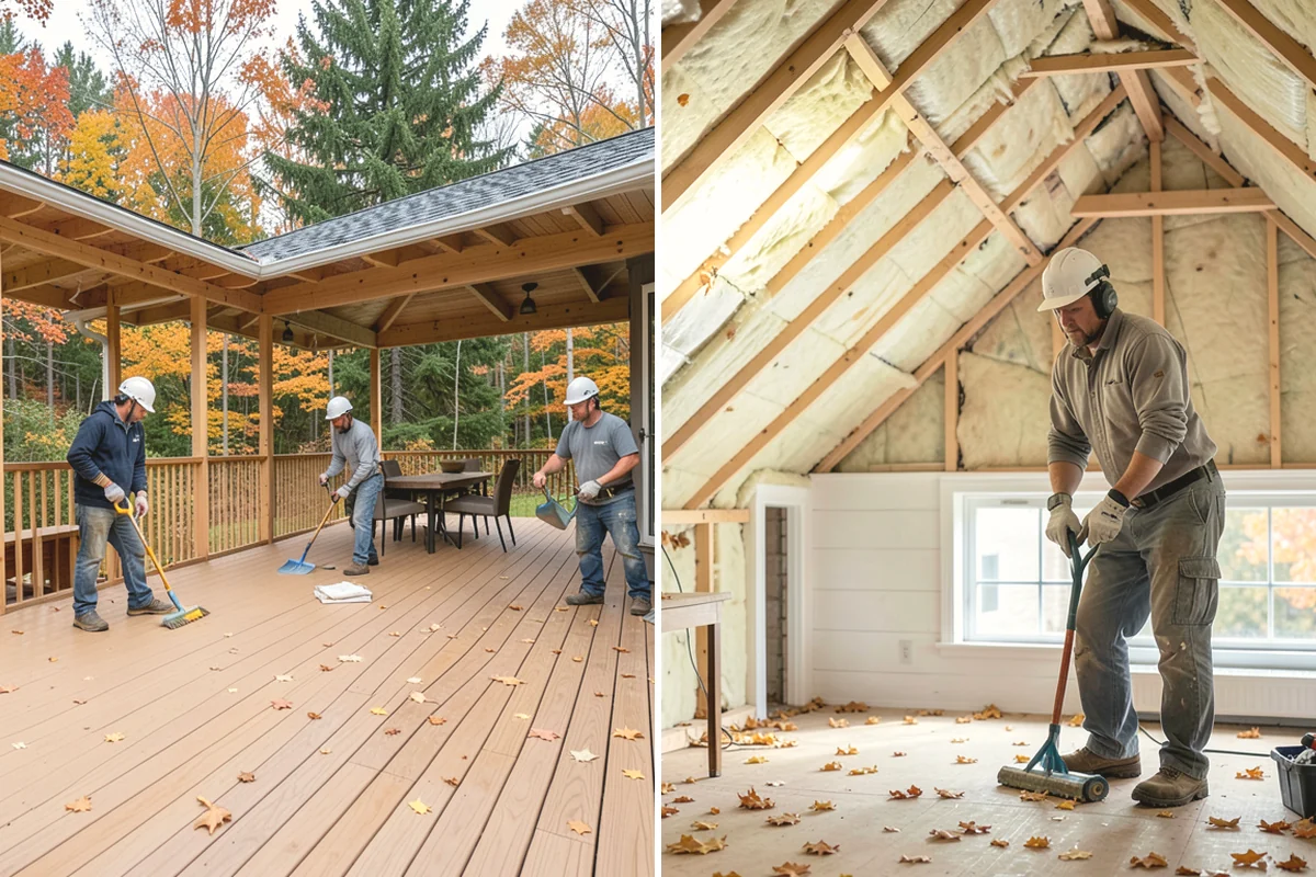 Deck Stair Construction in Oak Harbor, Island County, WA - Measure grade and calculate code-compliant stairs