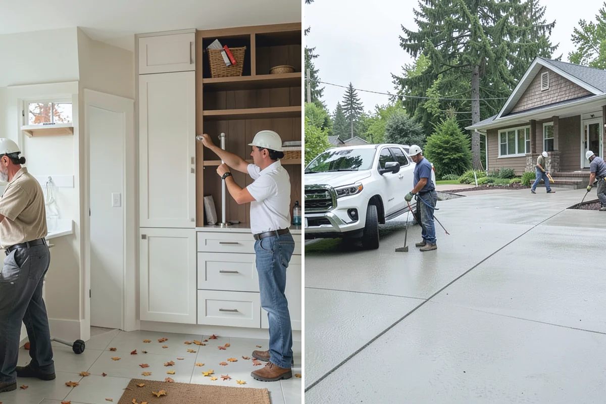 Deck Stair Construction in Renton, King County, WA - Measure grade and calculate code-compliant stairs