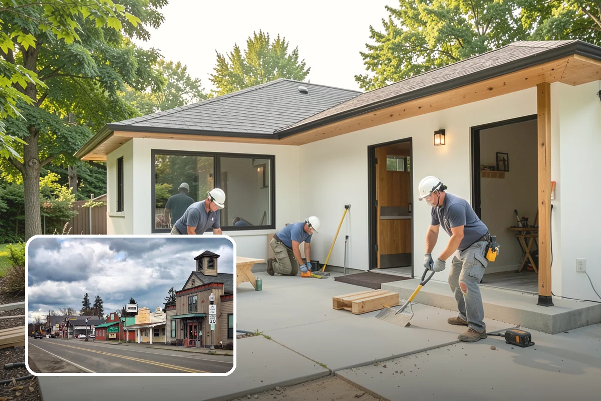 Deck Stair Construction in Roy, Pierce County, WA - Consistent rise and run for safe, comfortable steps