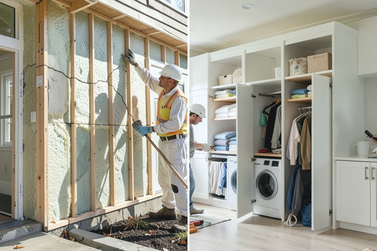 Deck Stair Construction in Roy, Pierce County, WA - Measure grade and calculate code-compliant stairs
