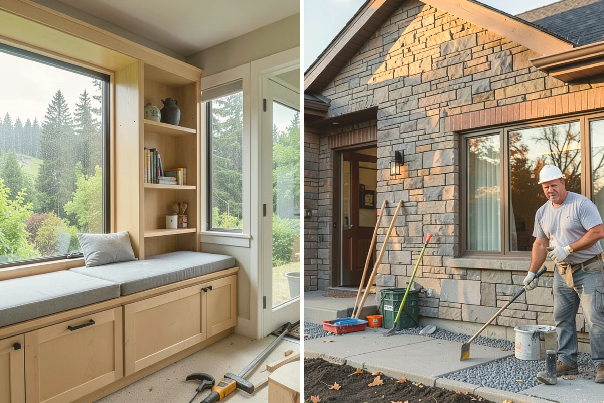 Deck Stair Construction in Sammamish, King County, WA - Measure grade and calculate code-compliant stairs