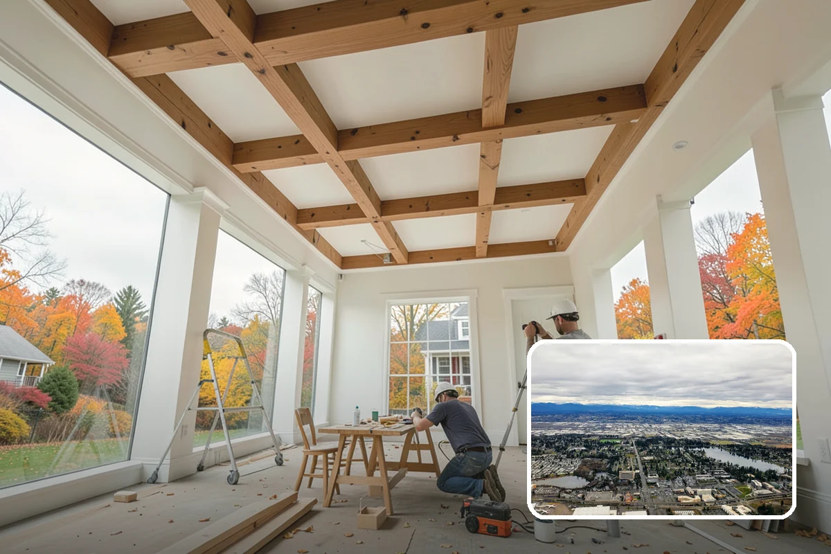 Deck Stair Construction in SeaTac, King County, WA - Consistent rise and run for safe, comfortable steps