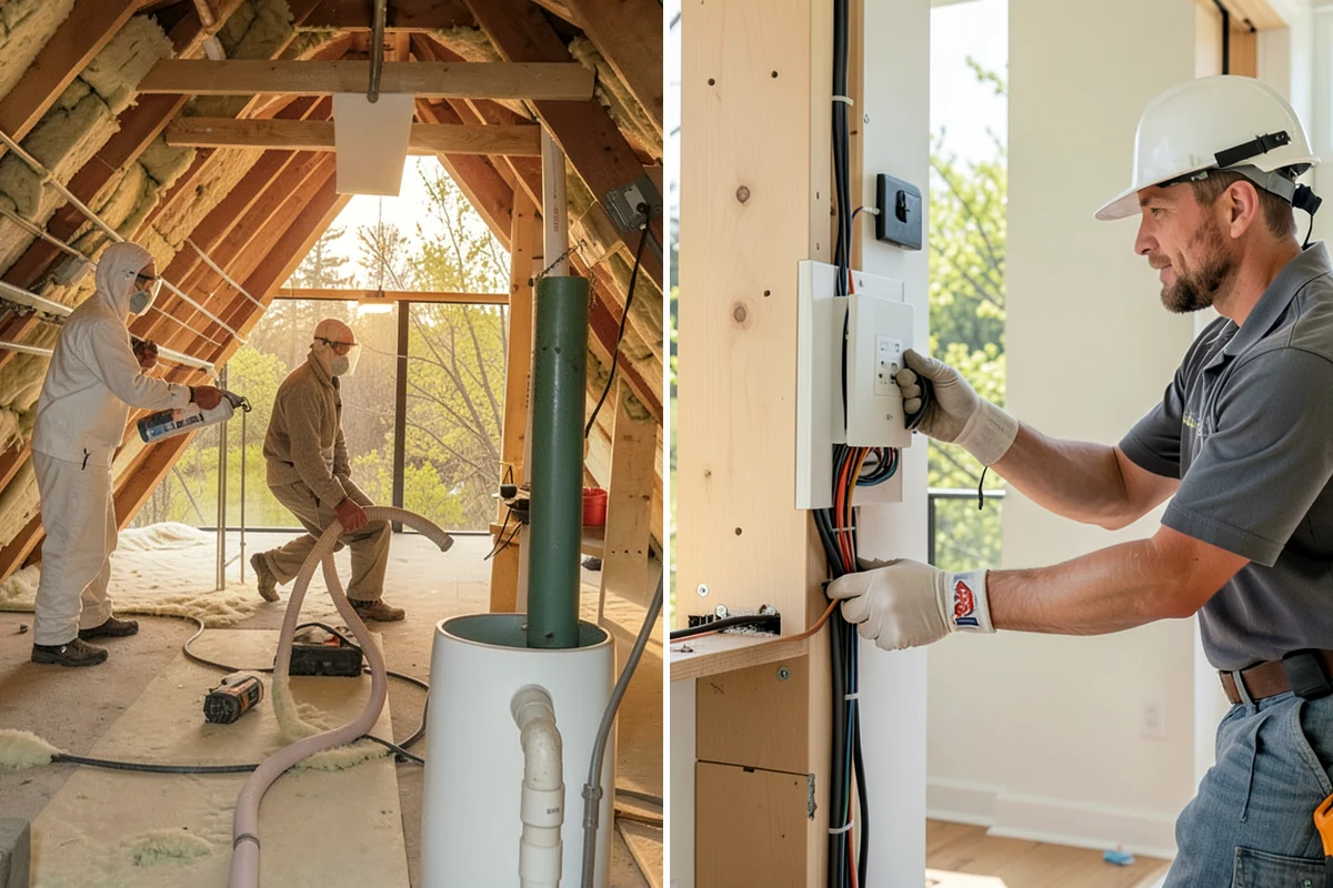 Deck Stair Construction in Shoreline, King County, WA - Measure grade and calculate code-compliant stairs