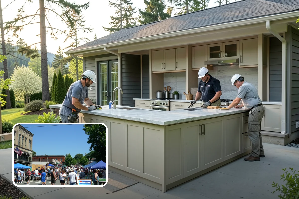 Deck Stair Construction in Snohomish, Snohomish County, WA - Consistent rise and run for safe, comfortable steps