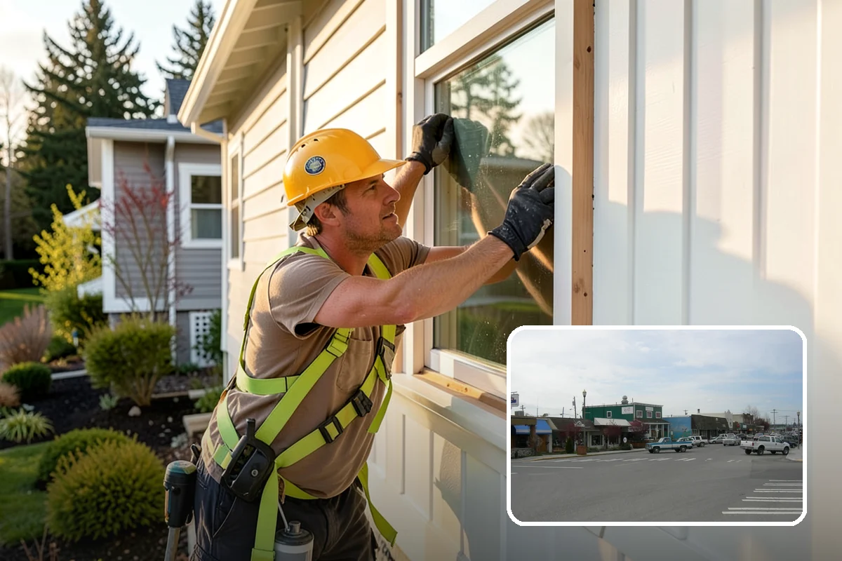 Deck Stair Construction in Stanwood, Snohomish County, WA - Consistent rise and run for safe, comfortable steps