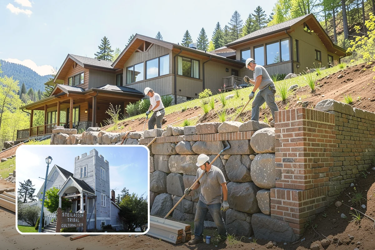 Deck Stair Construction in Steilacoom, Pierce County, WA - Consistent rise and run for safe, comfortable steps