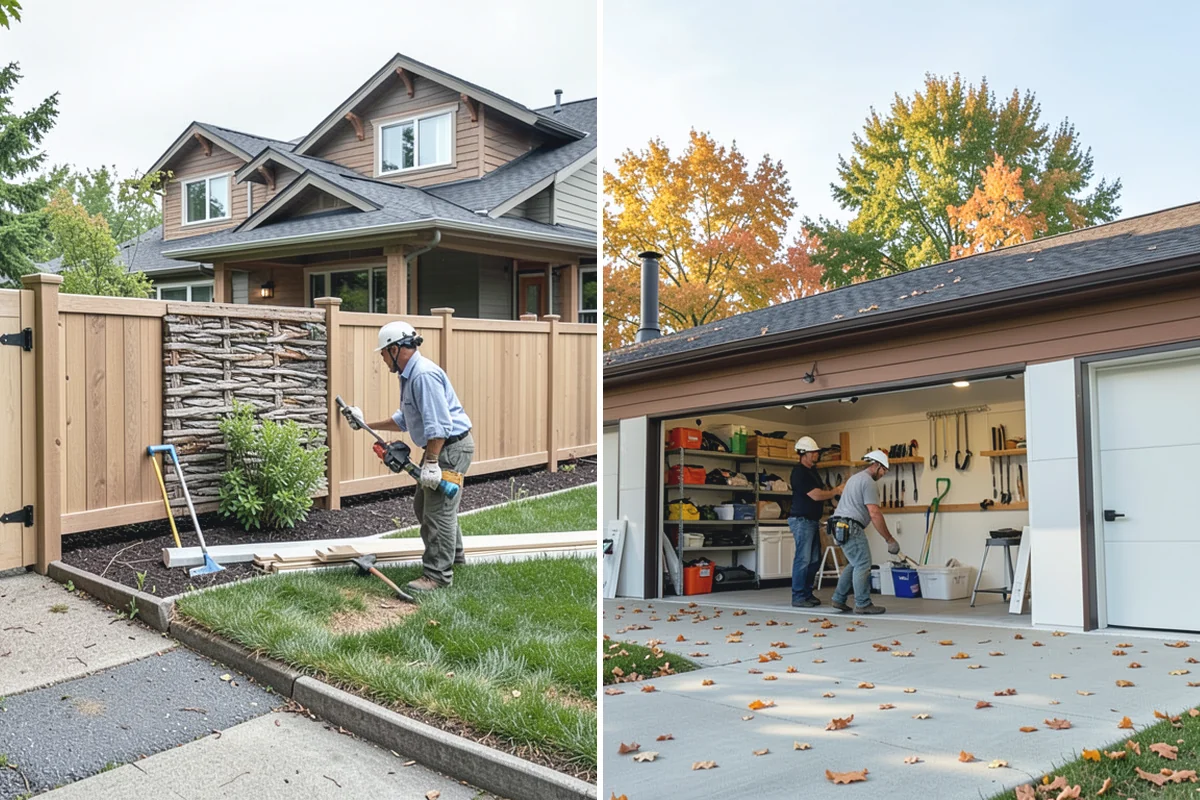 Deck Stair Construction in Wilkeson, Pierce County, WA - Measure grade and calculate code-compliant stairs