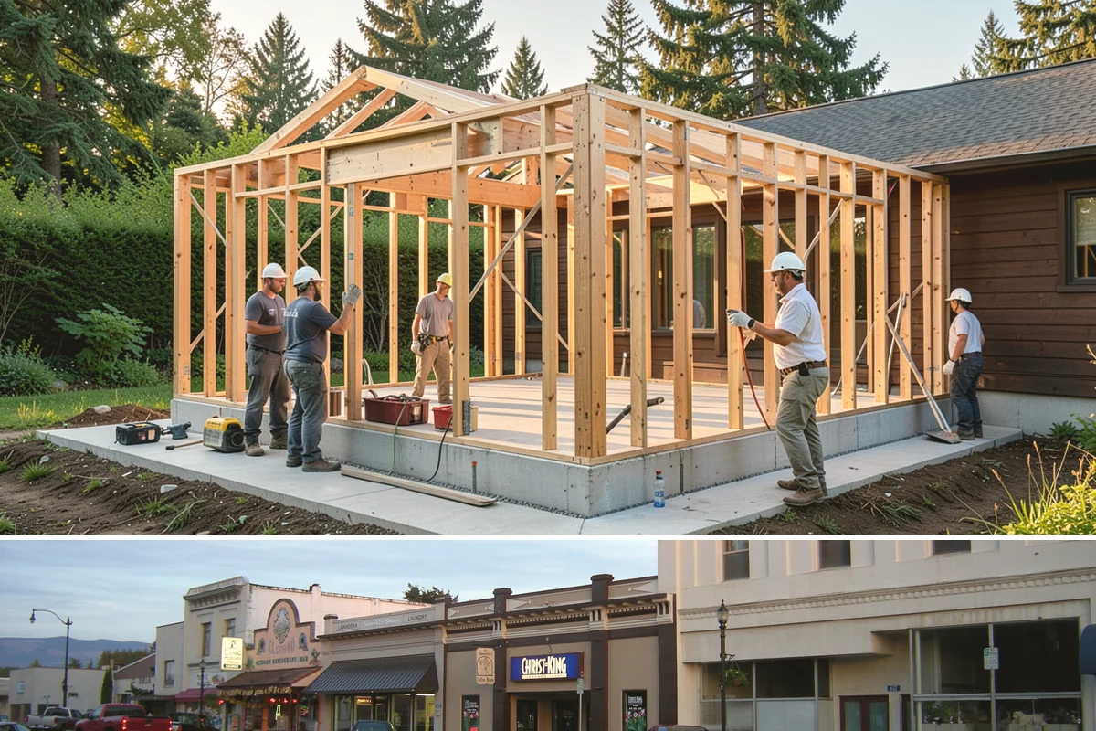 Decorative Molding Installation in Burlington, Skagit County, WA - Decorative molding installs indoors year-round and is a satisfying way to add character during the PNW rainy season.