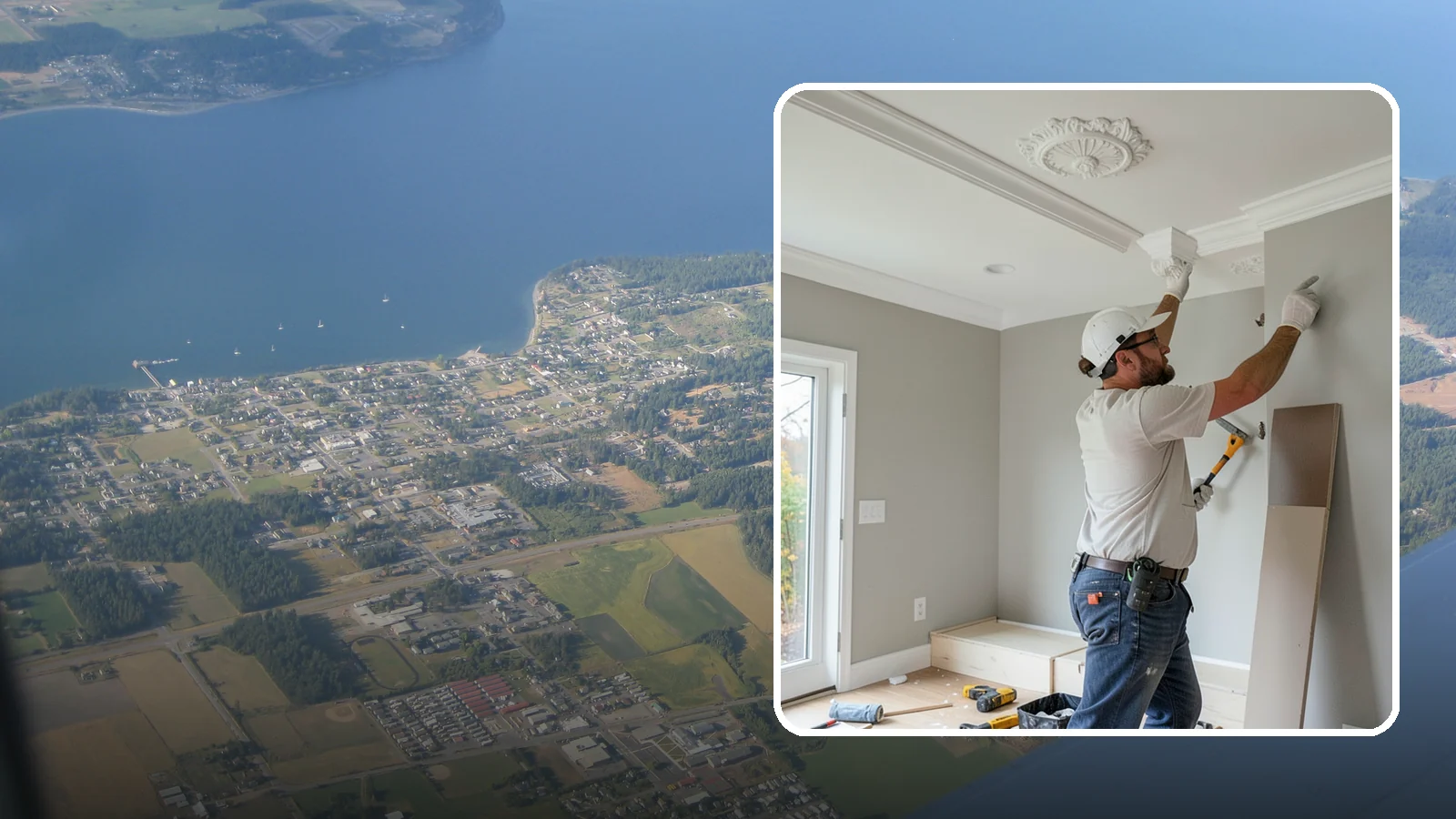 Decorative Molding Installation in Coupeville, Island County, WA - Custom decorative molding installation that adds ceiling medallions, corbels, and ornamental accents with a designer touch.