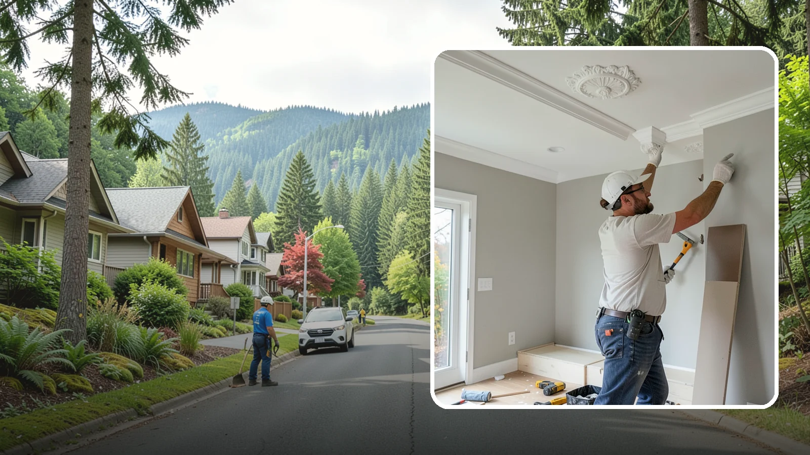 Decorative Molding Installation in Darrington, Snohomish County, WA - Custom decorative molding installation that adds ceiling medallions, corbels, and ornamental accents with a designer touch.