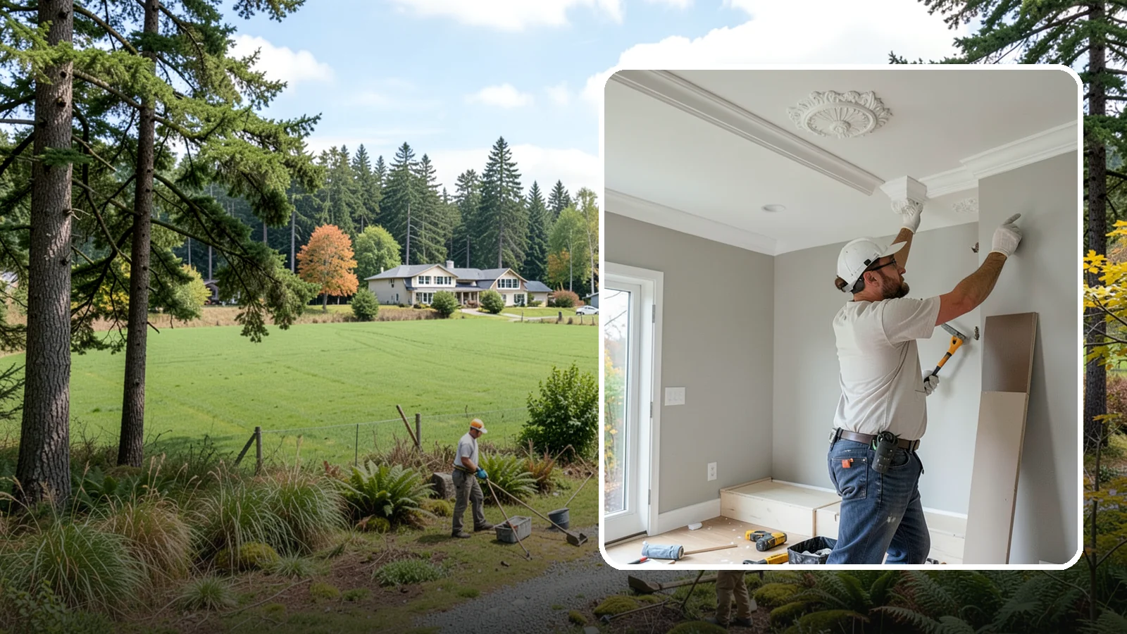 Decorative Molding Installation in Lyman, Skagit County, WA - Custom decorative molding installation that adds ceiling medallions, corbels, and ornamental accents with a designer touch.
