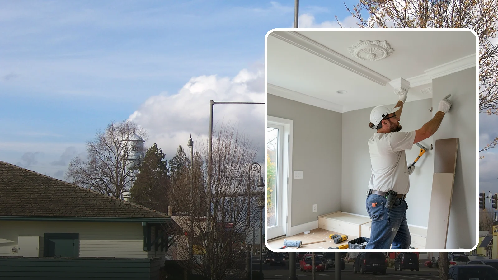 Decorative Molding Installation in Marysville, Snohomish County, WA - Custom decorative molding installation that adds ceiling medallions, corbels, and ornamental accents with a designer touch.