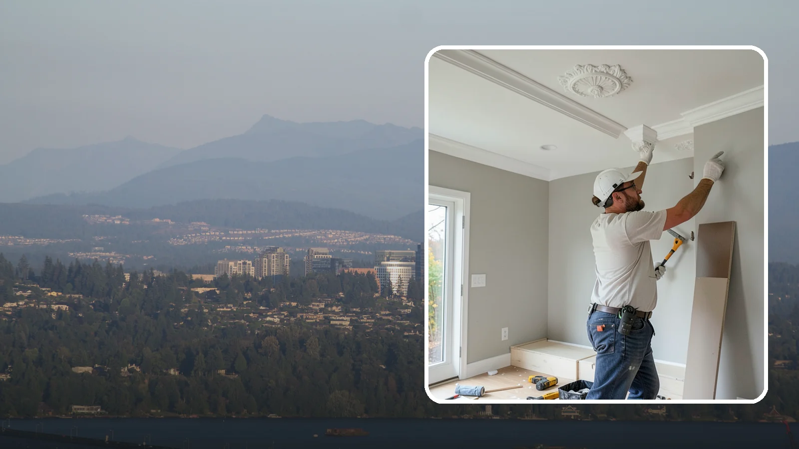 Decorative Molding Installation in Medina, King County, WA - Custom decorative molding installation that adds ceiling medallions, corbels, and ornamental accents with a designer touch.