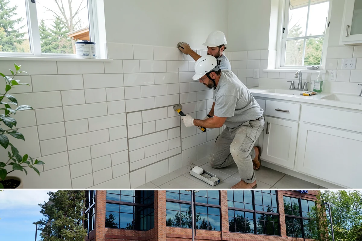 Decorative Molding Installation in Mountlake Terrace, Snohomish County, WA - Decorative molding installs indoors year-round and is a satisfying way to add character during the PNW rainy season.