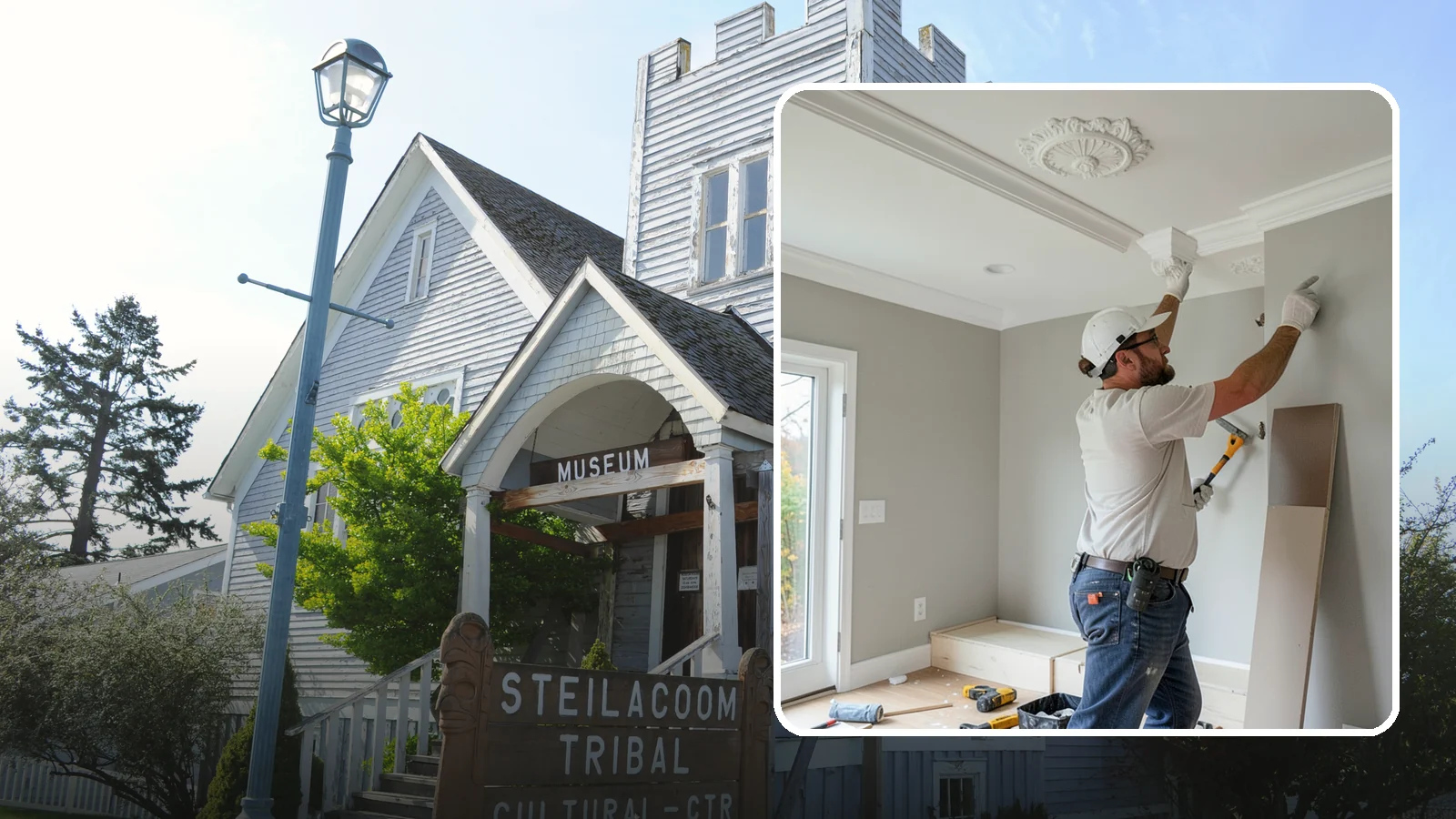Decorative Molding Installation in Steilacoom, Pierce County, WA - Custom decorative molding installation that adds ceiling medallions, corbels, and ornamental accents with a designer touch.